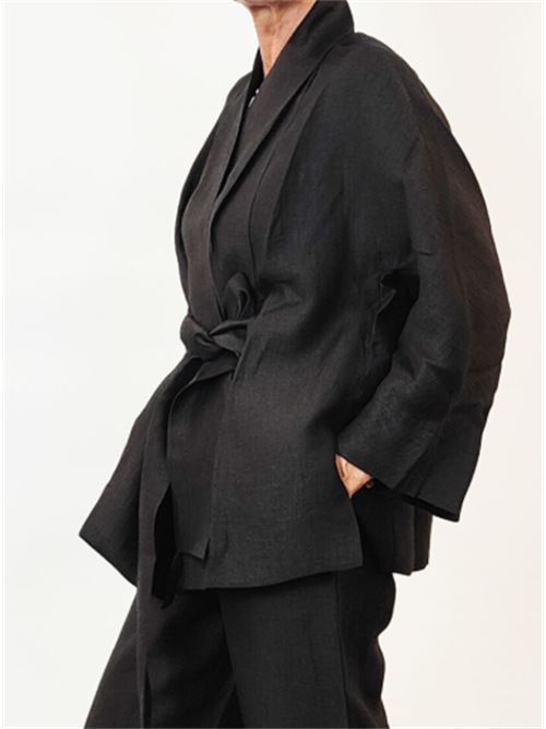 Giacca Kimono in lino Bright Alpha Studio ALPHA STUDIO | AD-2610E-2002